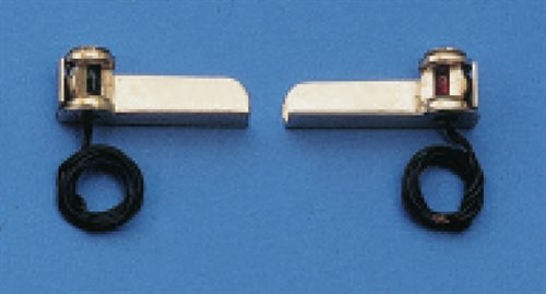 Aero-naut 566135 Pos-Lat.6Vg/r 35mm forniklet, pakke = 1 par grøn+rød, 35 mm. Til 6V spænding.